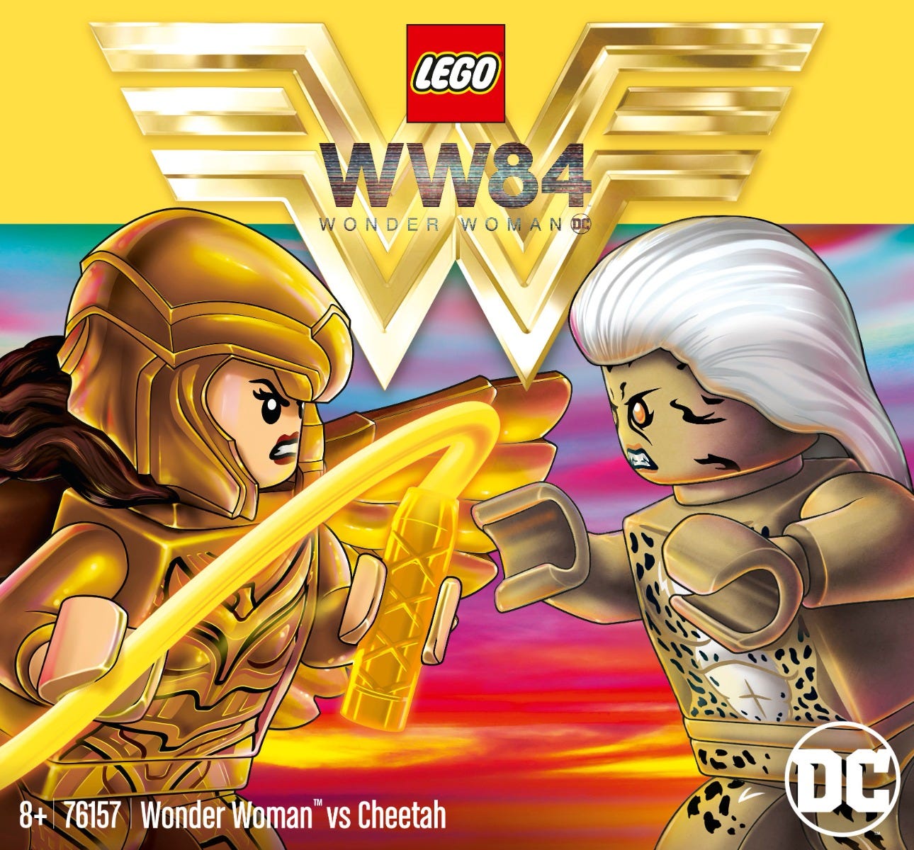 Wonder woman 1984 lego set 2025