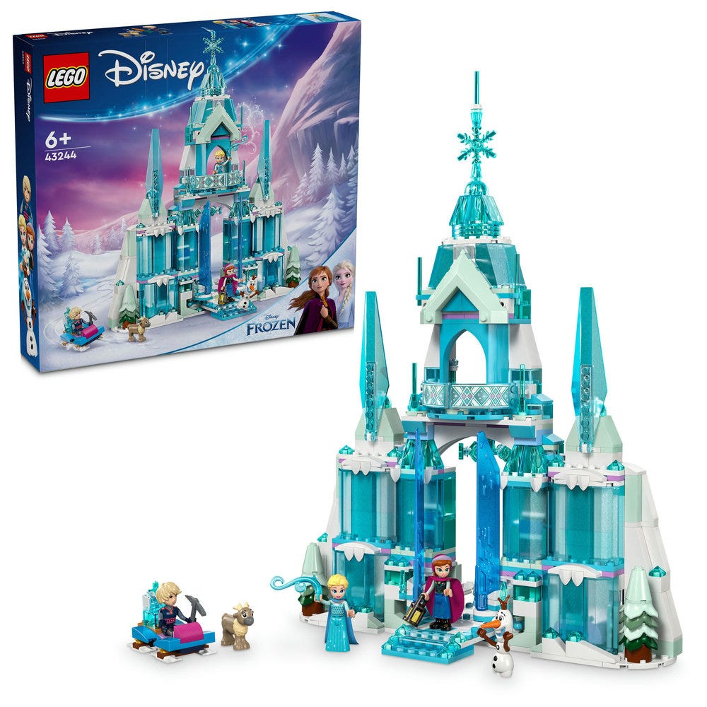 LEGO Disney Frozen Elsa s Ice Palace Building Toy 43244