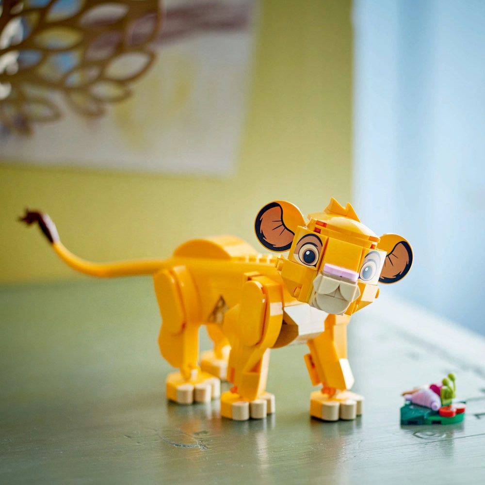 LEGO Disney Simba The Lion King Cub Fun Gift Idea 43243
