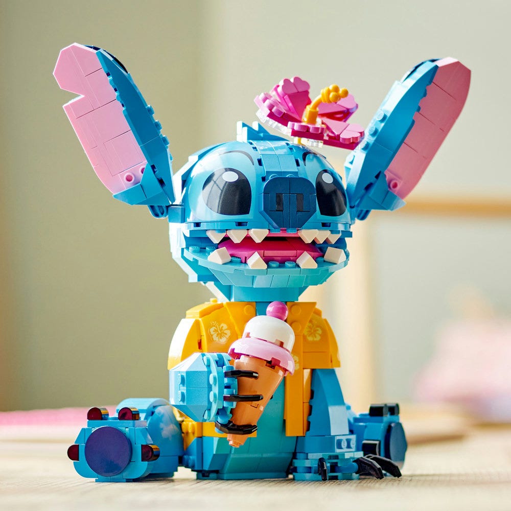 LEGO Disney Stitch Buildable Kids Toy Playset 43249