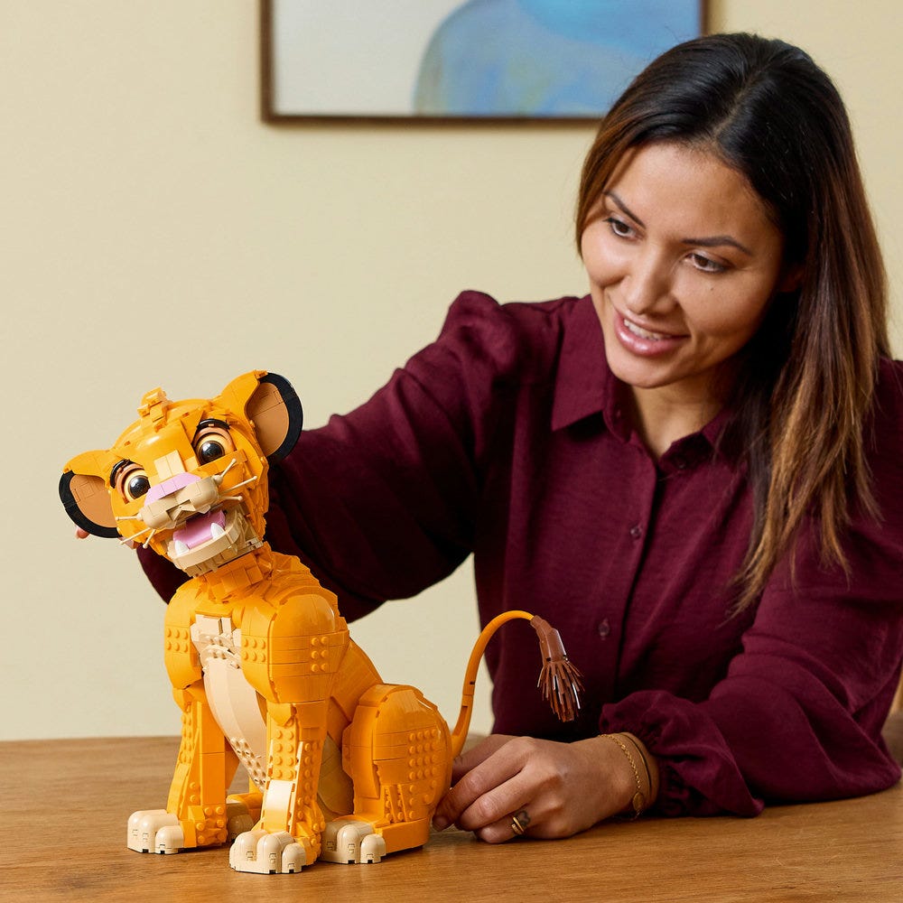 LEGO Disney Young Simba The Lion King Building Set 43247