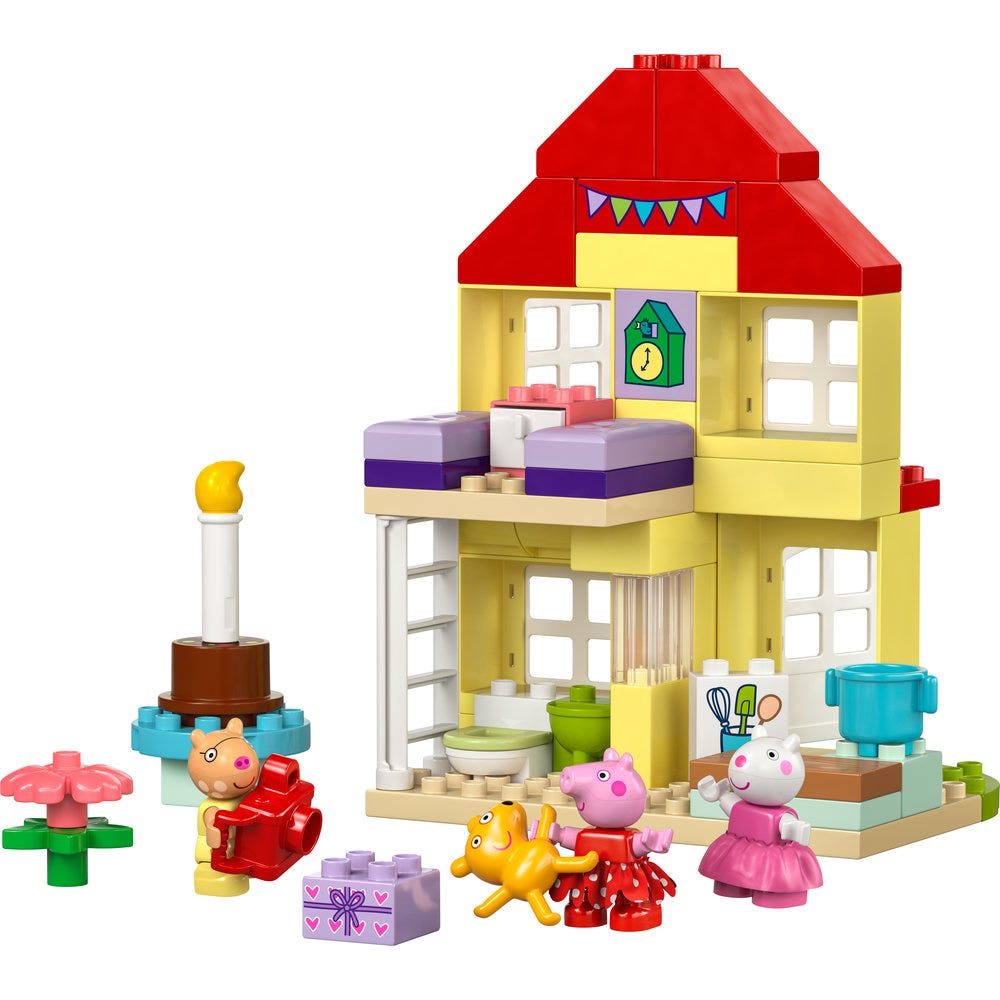LEGO Duplo Peppa Pig Birthday House Playset 10433