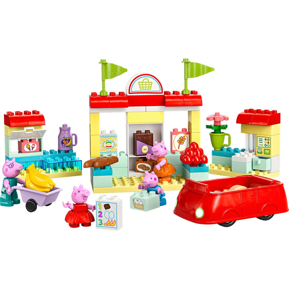 Peppa pig supermarket playset deals