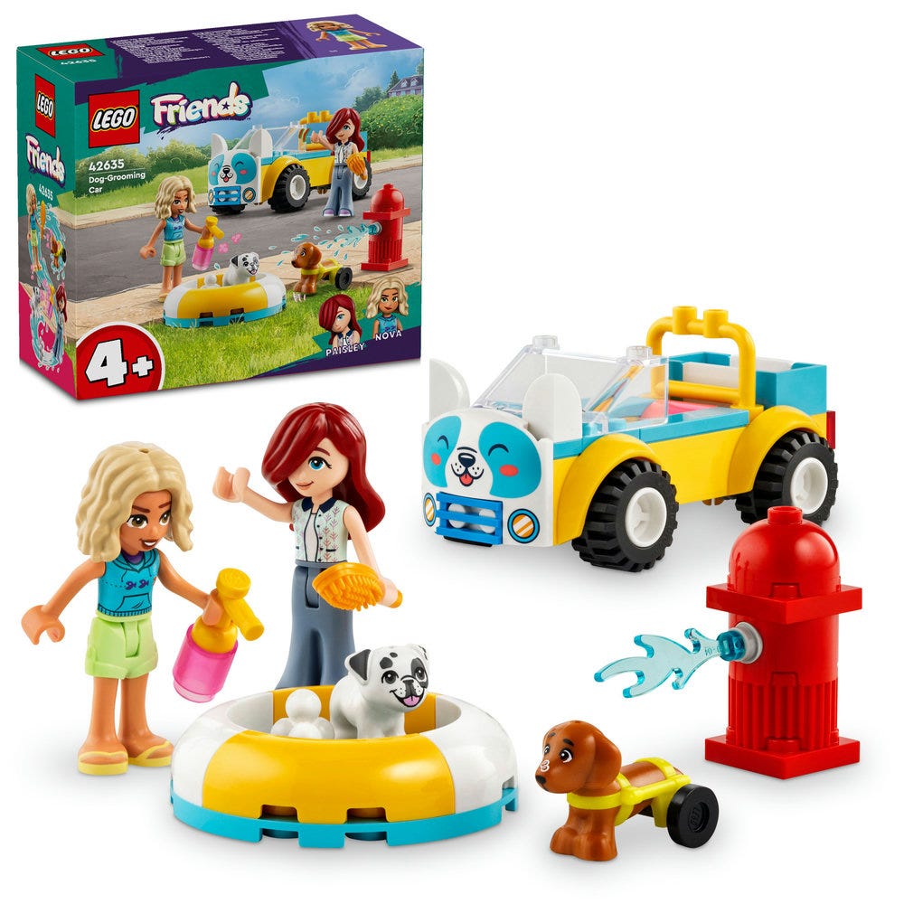 LEGO Friends Dog Grooming Car Vehicle Playset 42635