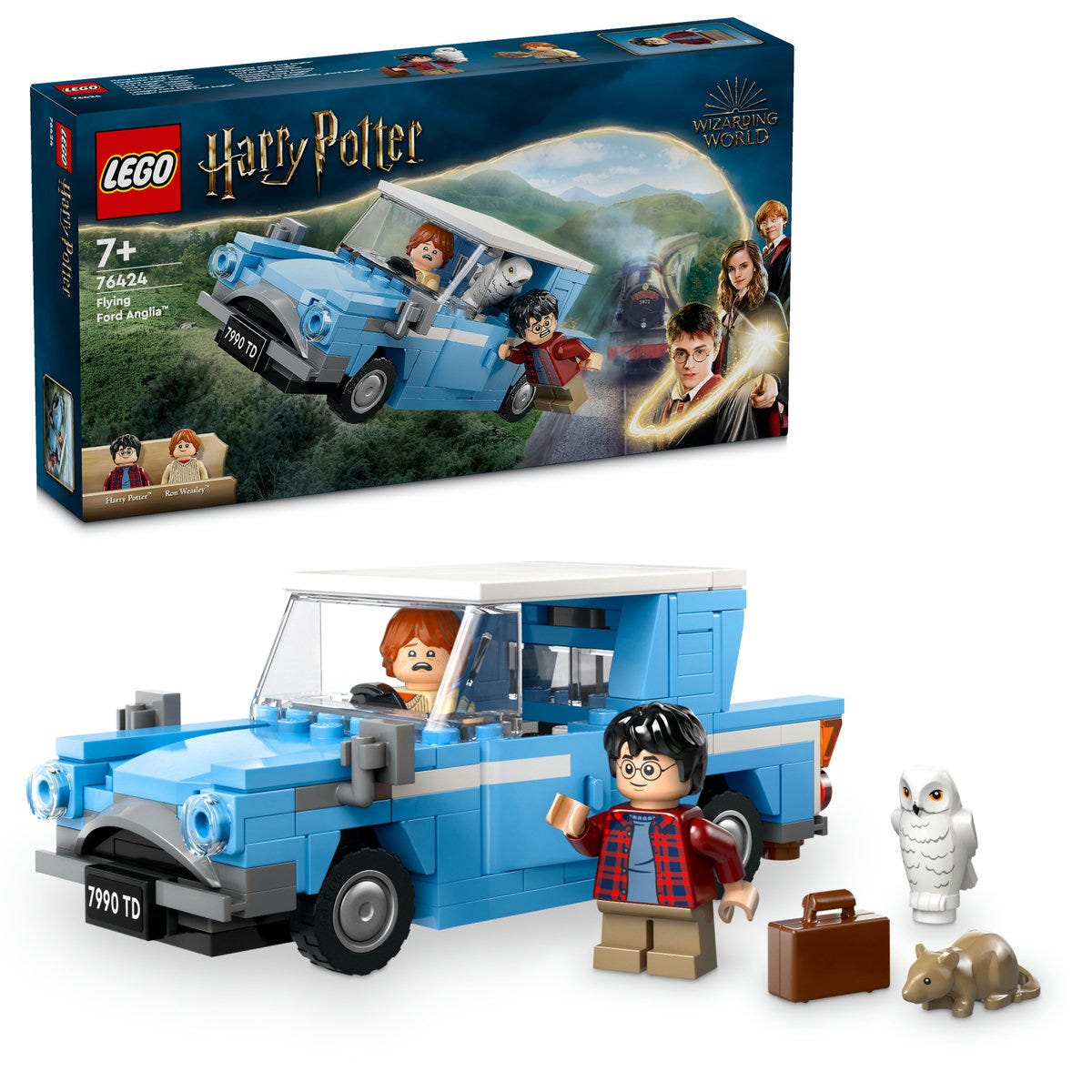 LEGO Harry Potter Flying Ford Anglia Car Toy 76424
