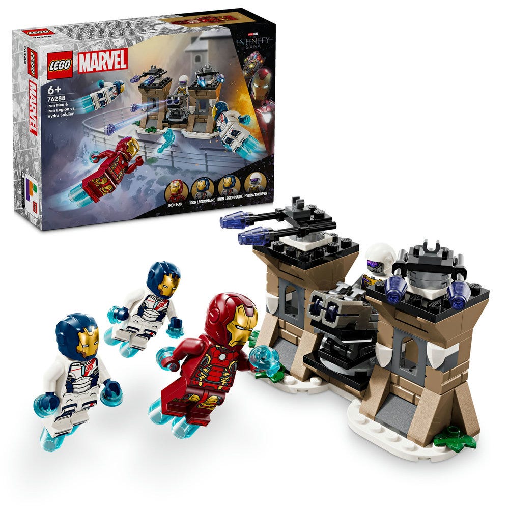 LEGO Marvel Iron Man Iron Legion vs. Hydra Soldier 76288