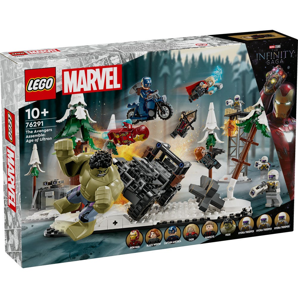 LEGO Marvel The Avengers Assemble Age of Ultron 76291