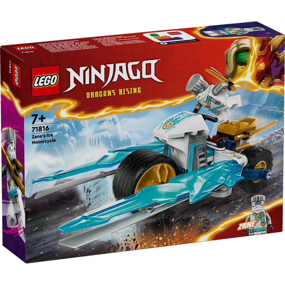LEGO Ninjago Zane s Ice Motorcycle Toy Set 71816