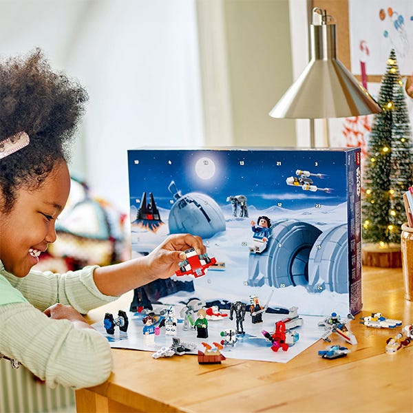 Lego star wars advent calendar building kit fun christmas countdown calendar with star wars buildable toys 75279 clearance