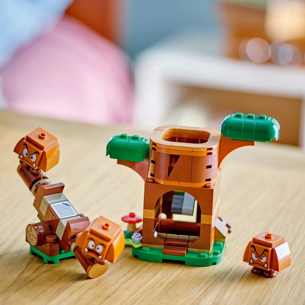 Goomba mario lego outlet