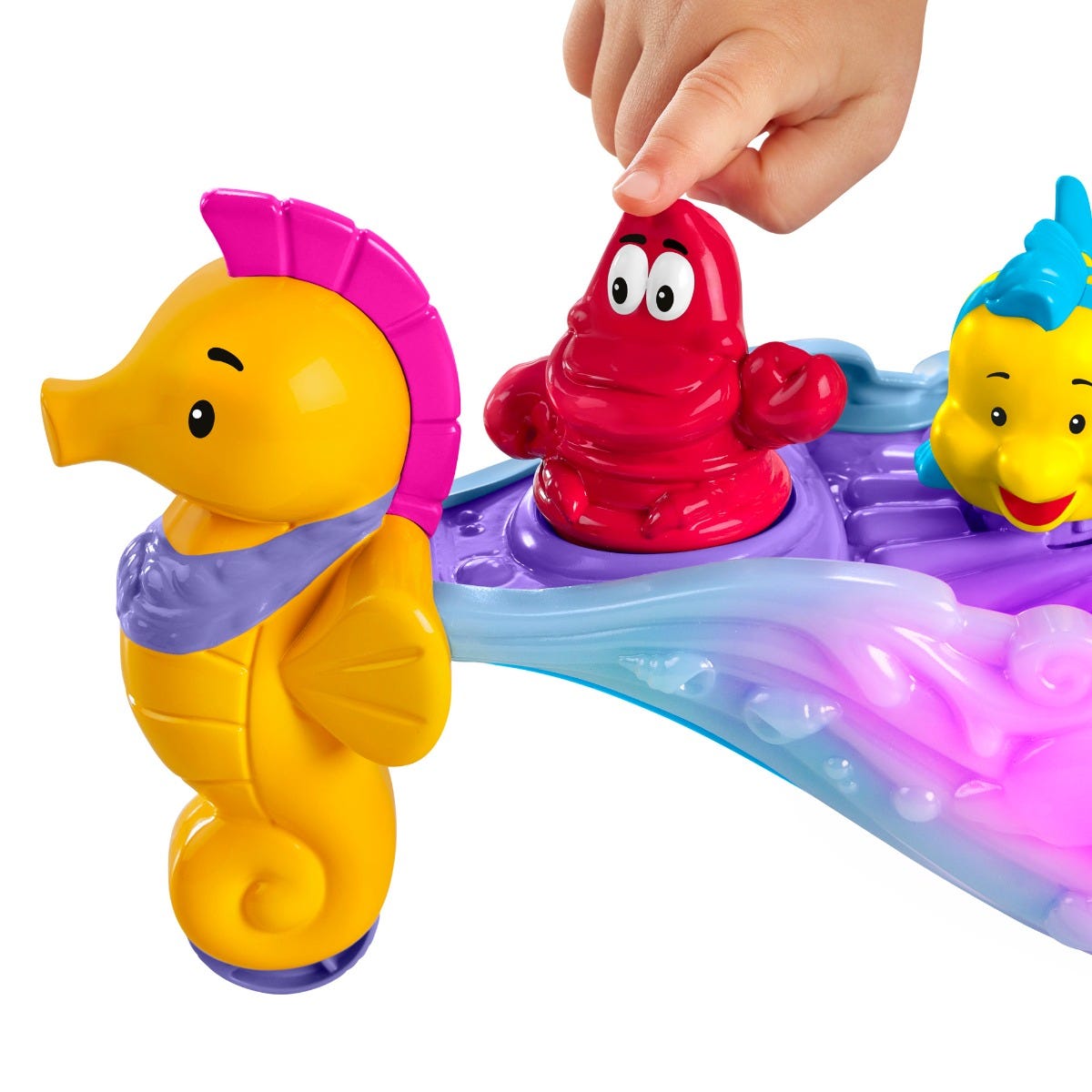 Little People Ariel S Light Up Sea Carriage