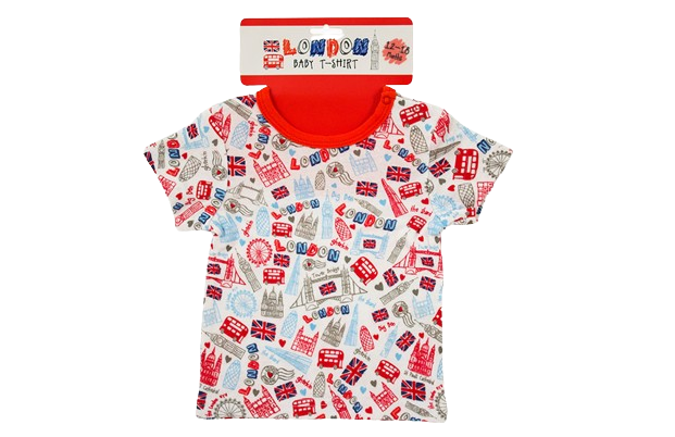 London Doodles Baby T Shirt 12 18 Months
