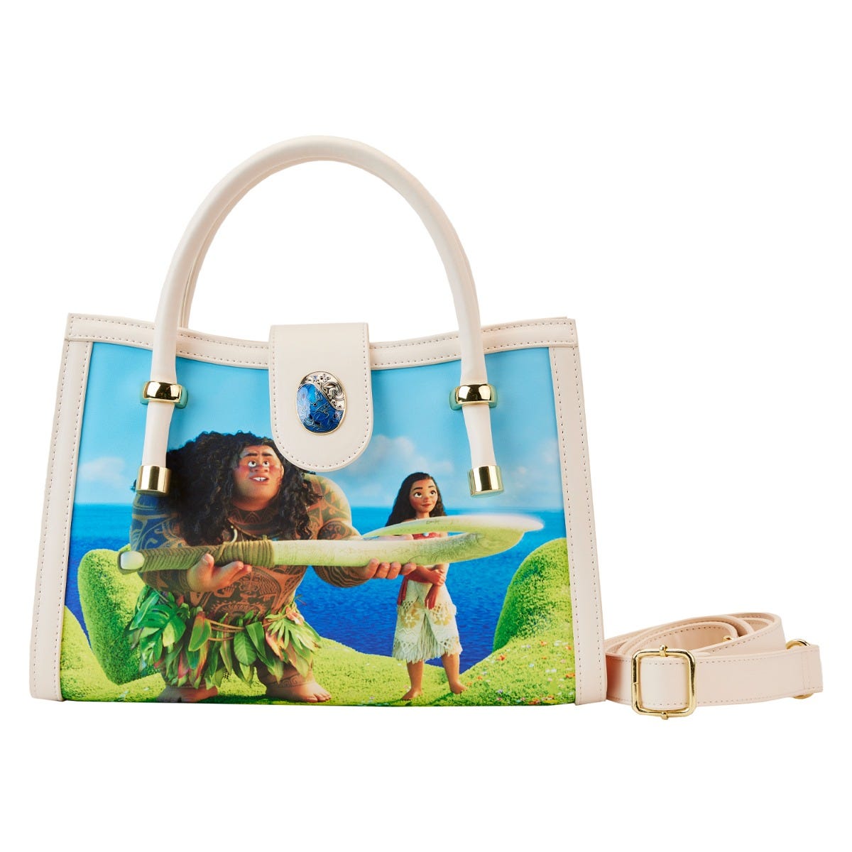 Loungefly Disney Moana Princess Scene Series Cross Body Bag