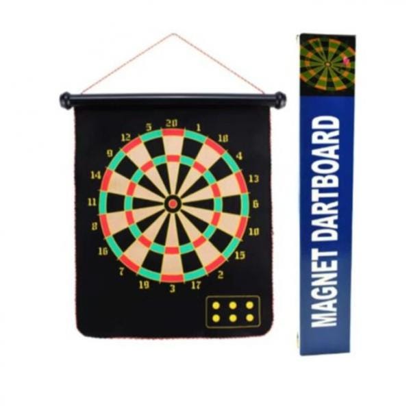 Magnetic Dartboard 17 inch double sided