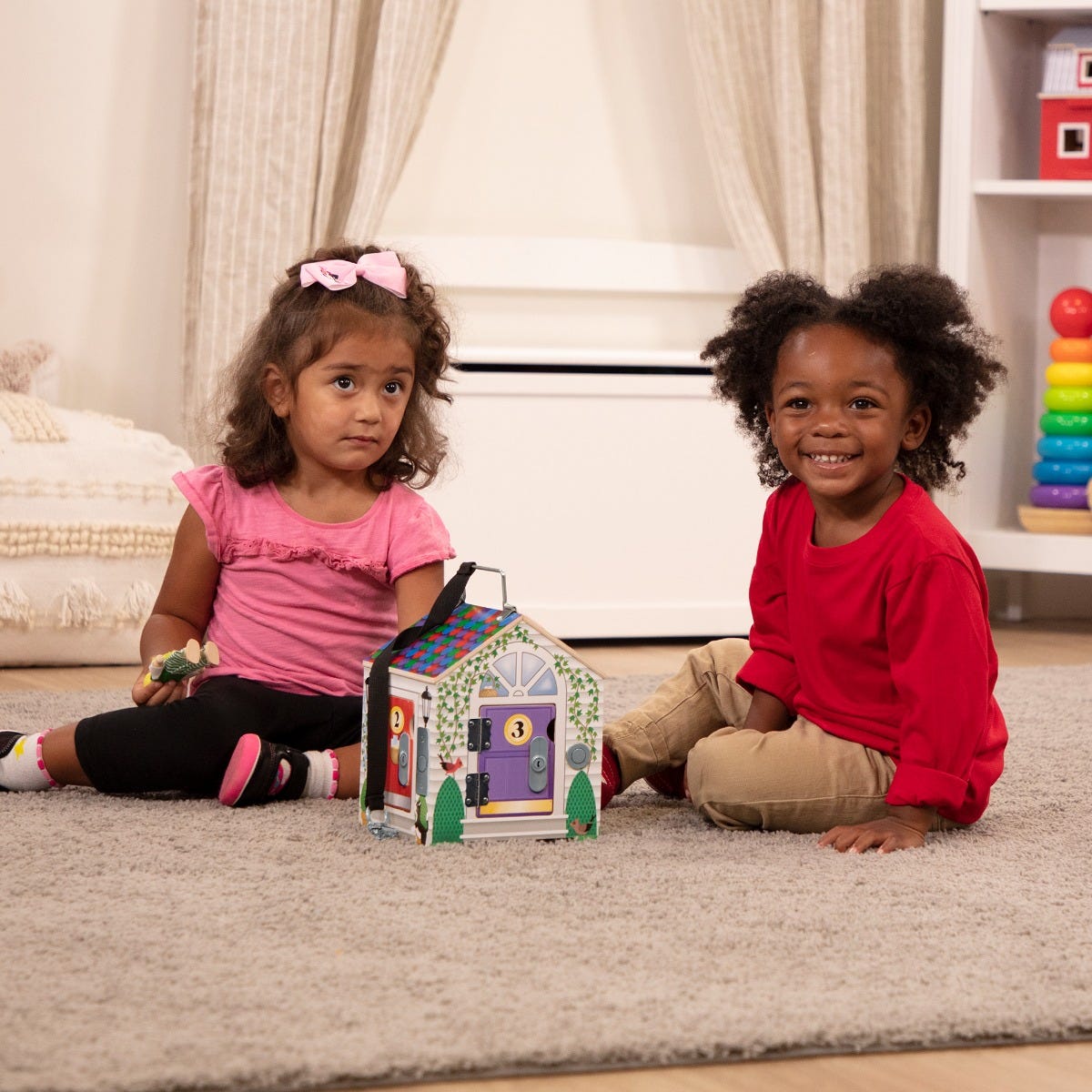 Doorbell house toy deals