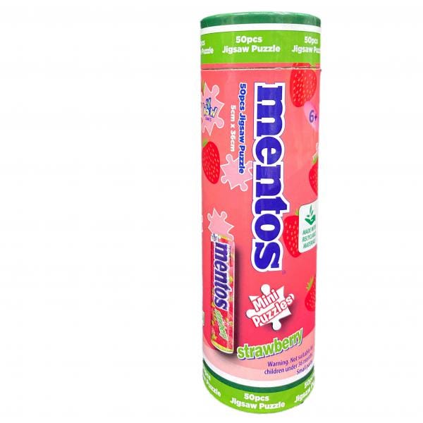 Mentos Mini 50 Pcs Puzzles - Strawberry