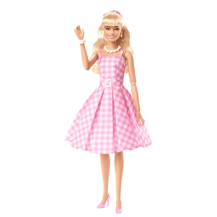 Pink colour barbie store