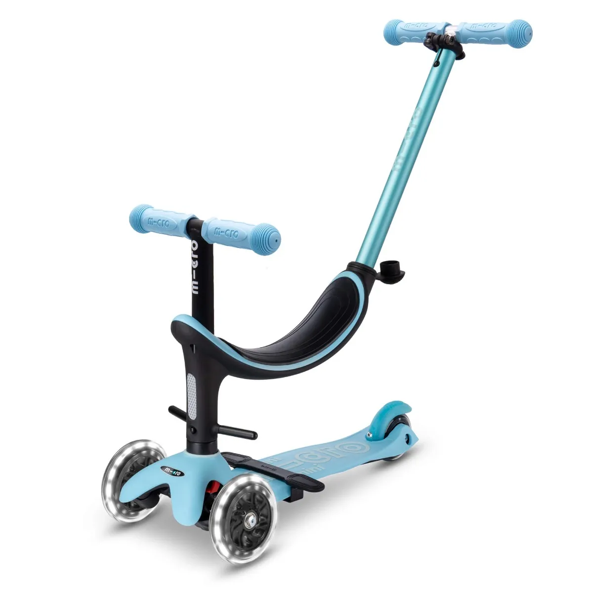Image of Mini 2 Grow Deluxe Led Blue Scooter