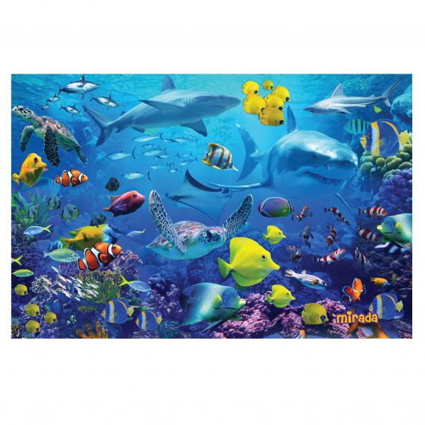 Mirada Puzzle - 48Pcs Glow In The Dark Under The Ocean