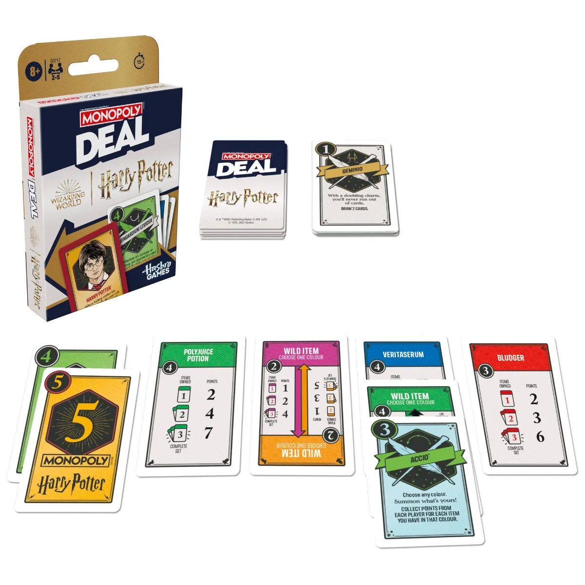 Image of Monopoly Deal Harry Potter