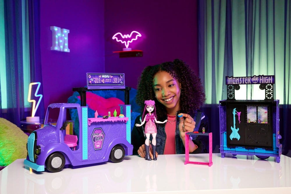 Monster high school bus sales