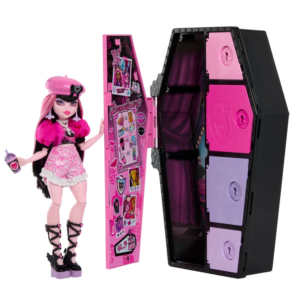 Monster High Skulltimates Secrets Draculaura Doll Series 1