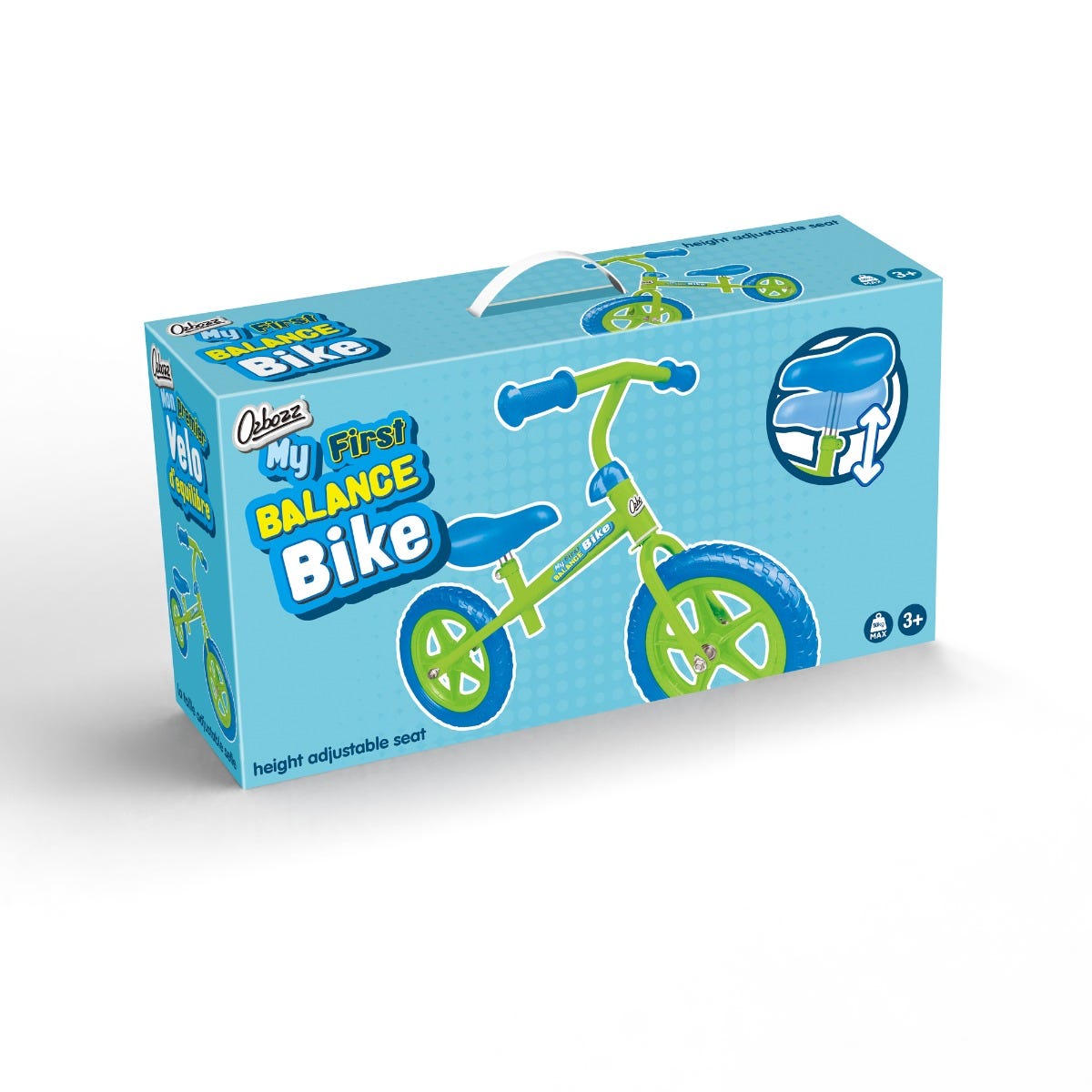 My First Balance Bike Green Blue