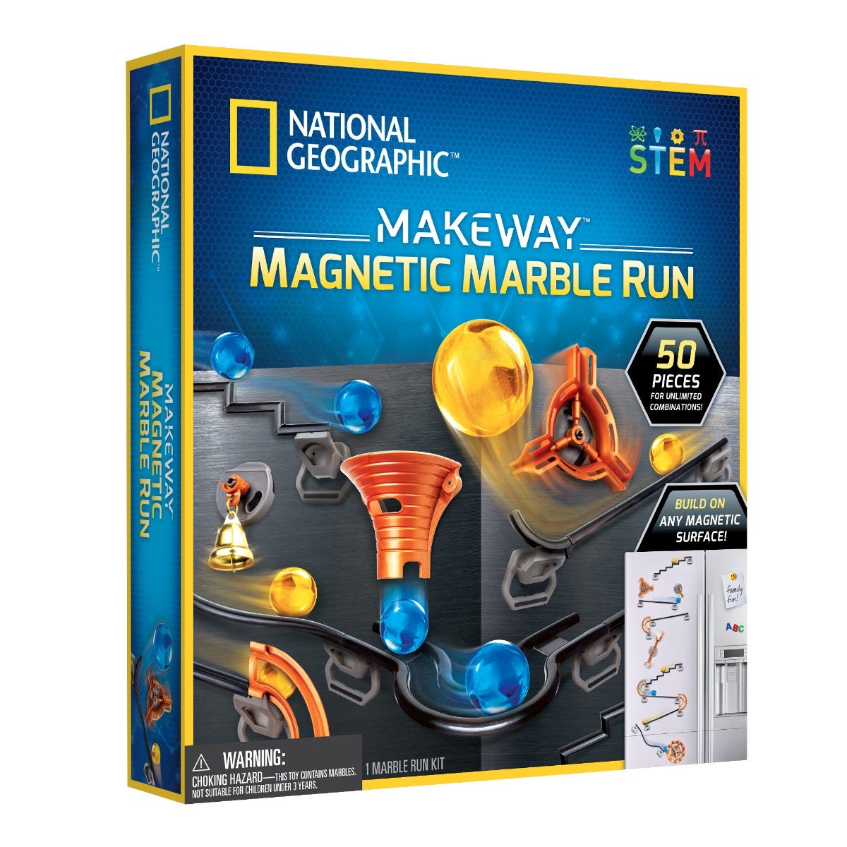 National Geographics Magnetic Marble Run