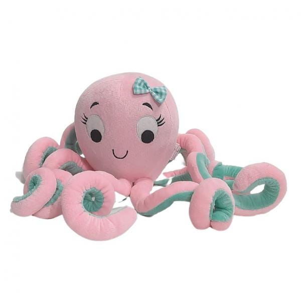 Octopus Pink Green