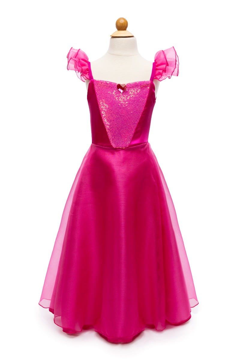 Bright pink party dress store