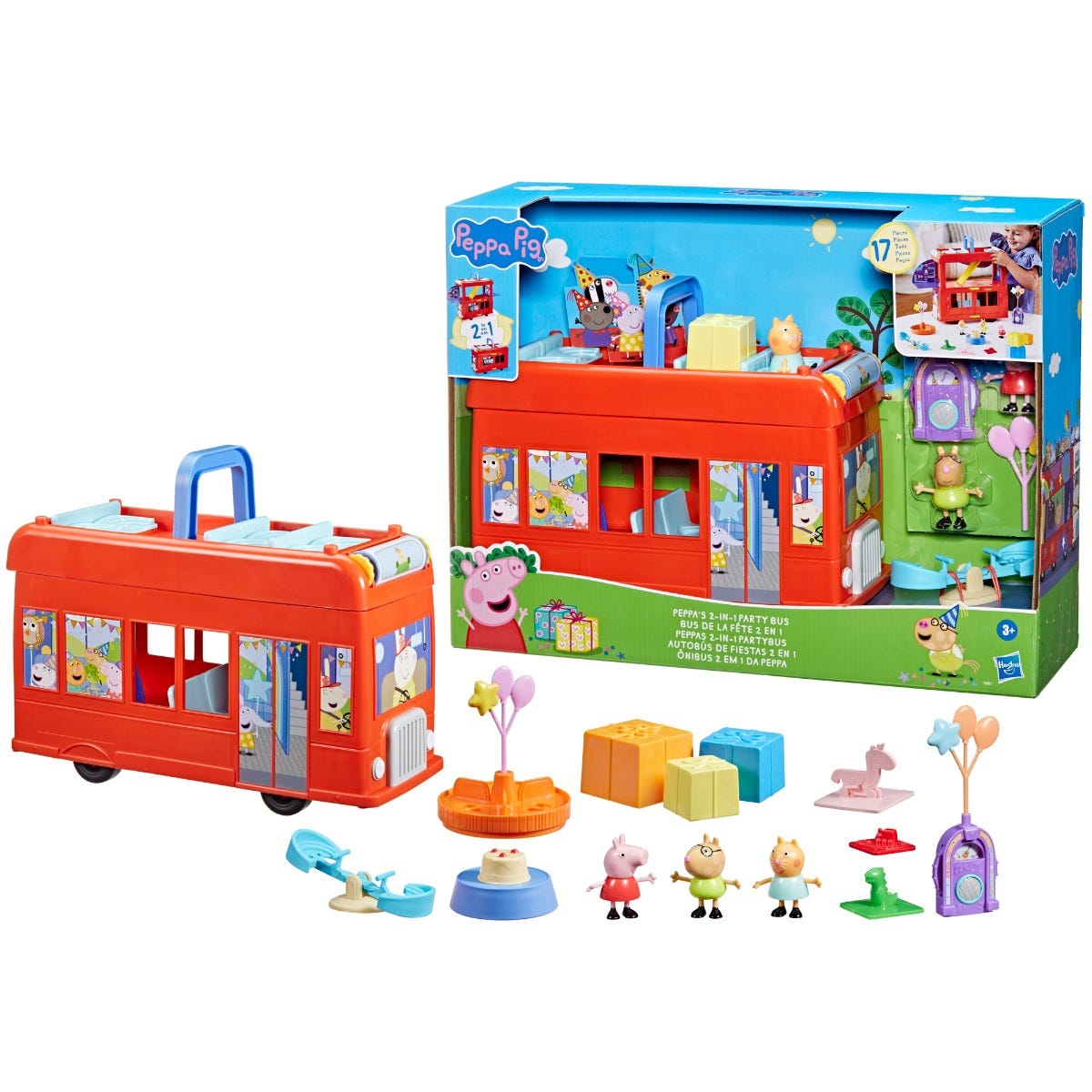 Peppa pig bus set clearance
