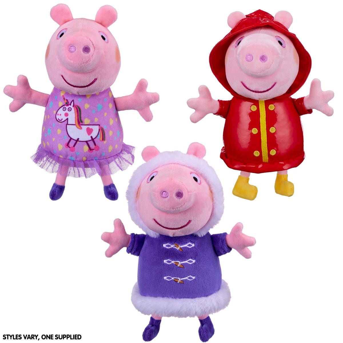 Peppa Pig Favourite Things Soft Toy Assortment