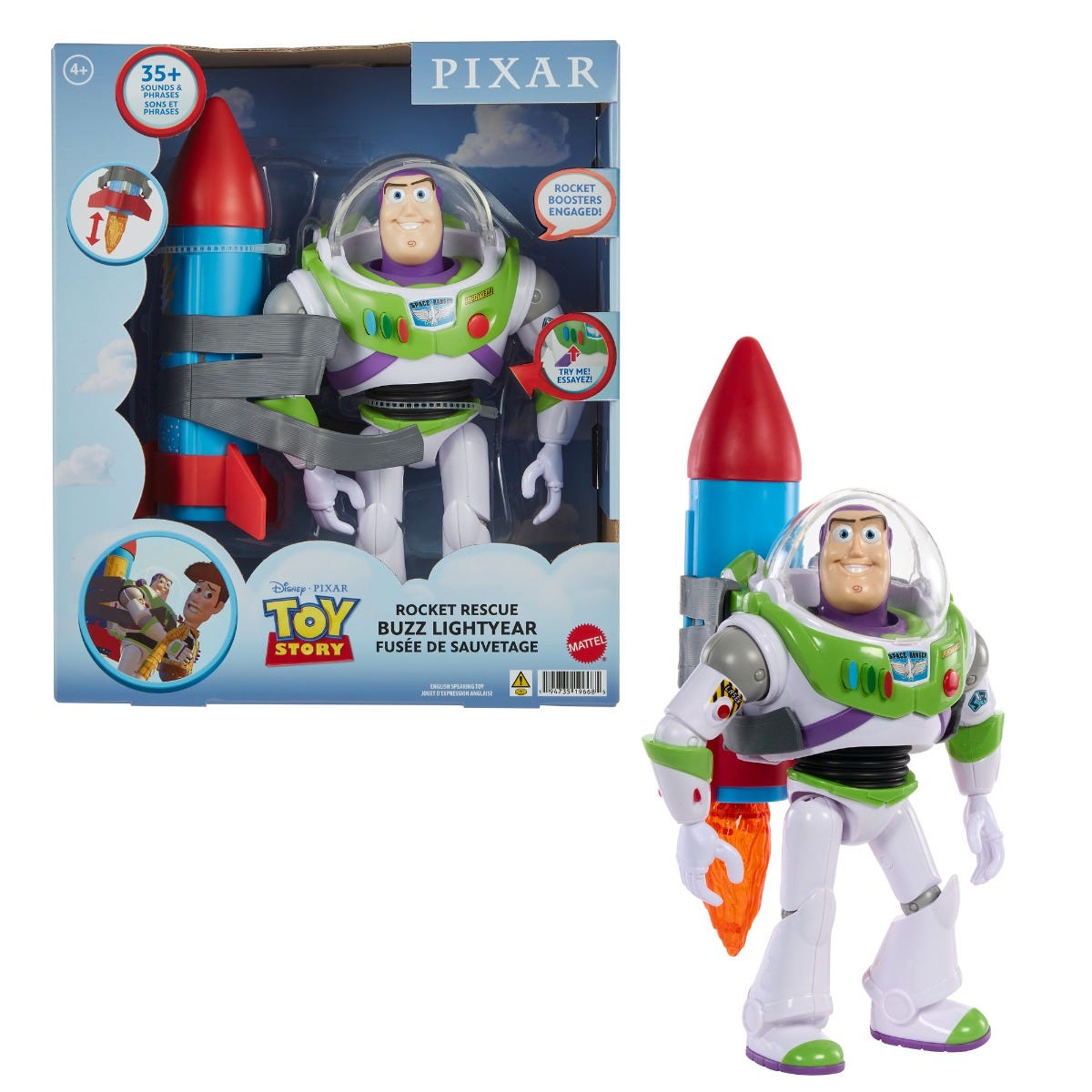 Pixar Large Scale Feature Buzz with Rocket