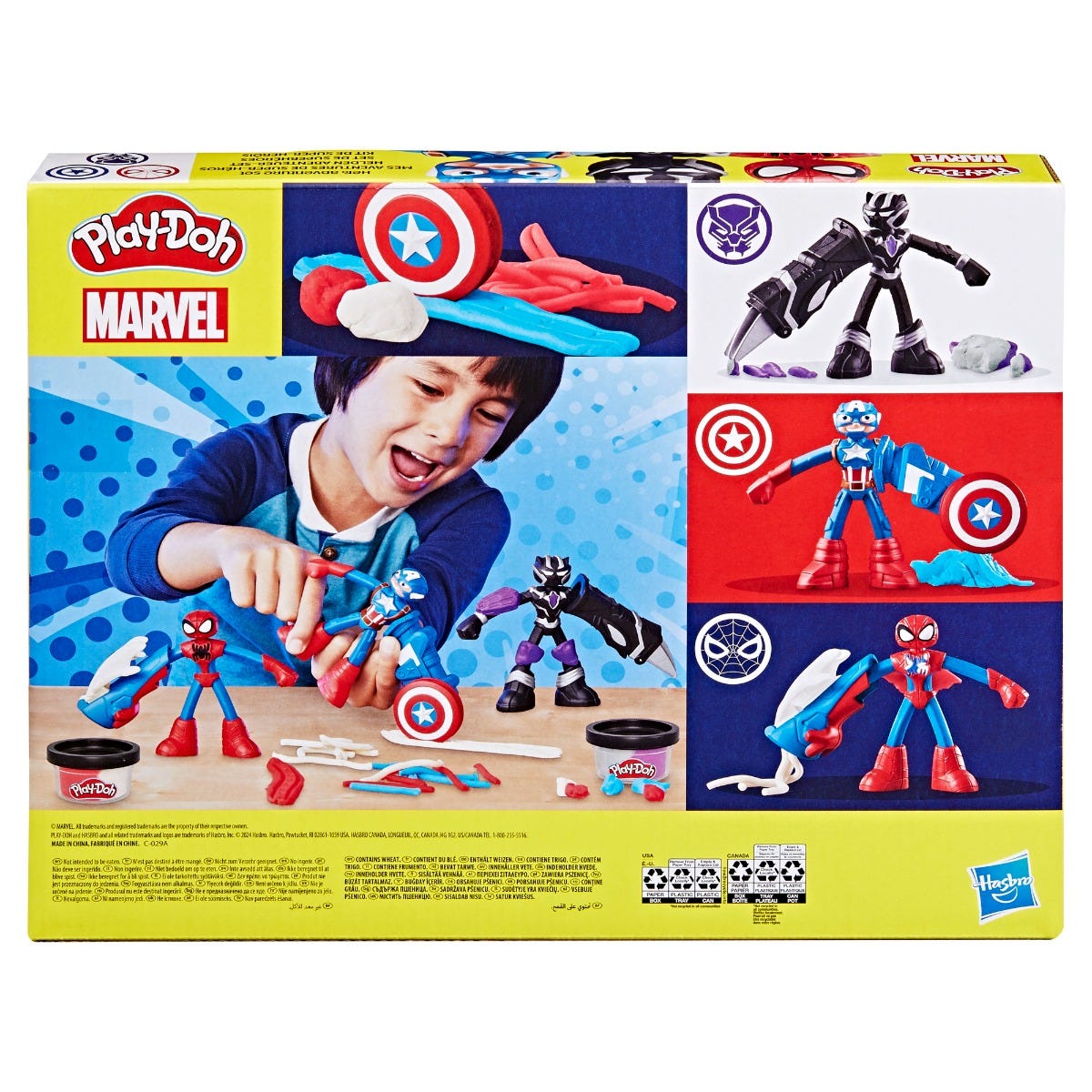 Captain america play doh shop