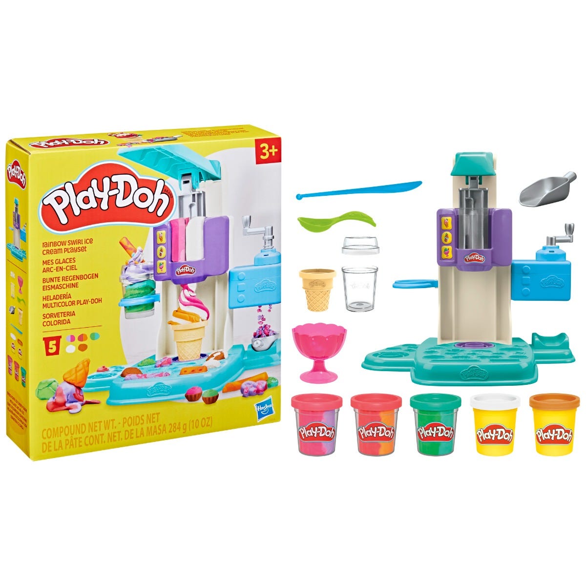 Play doh ice cream parlour clearance