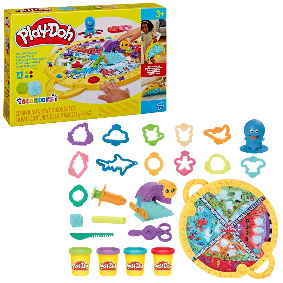 Play Doh Starters Fold And Go Playmat