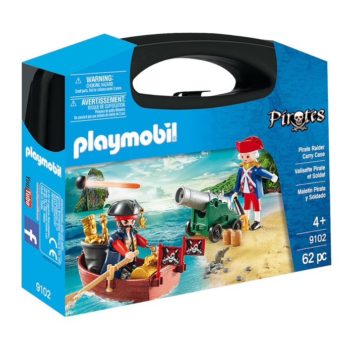 Playmobil 9102 Pirates Treasure Raider Carry Case