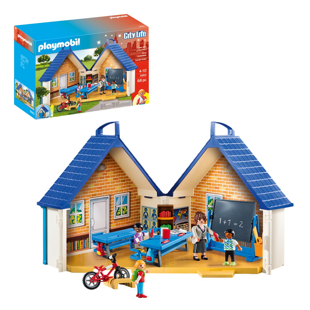 Playmobil 5662 City Life Take Along School House