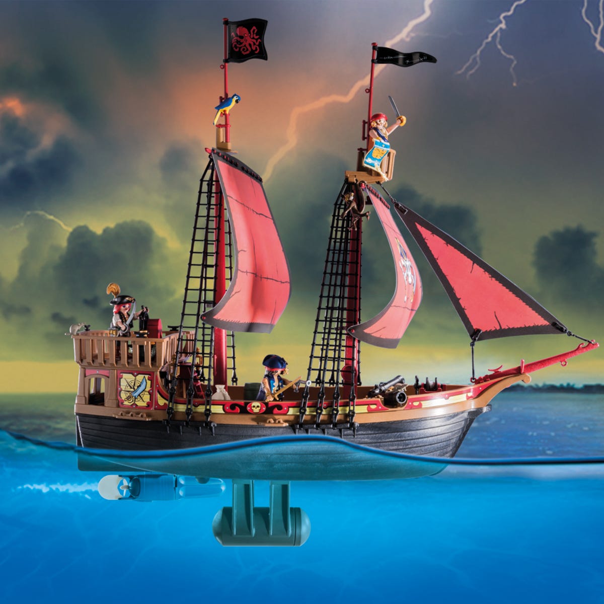 Playmobil large pirate ship store