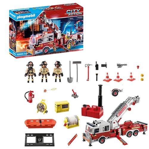 Playmobil city action fire rescue store