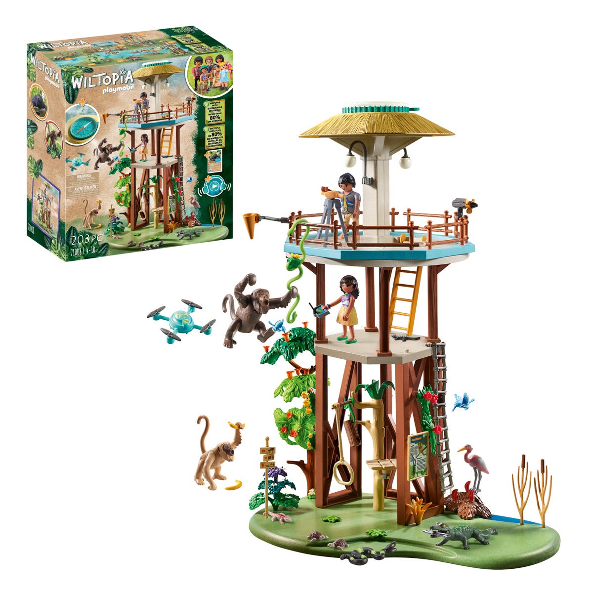 Playmobil 71008 Discover The Planet Family Treehouse