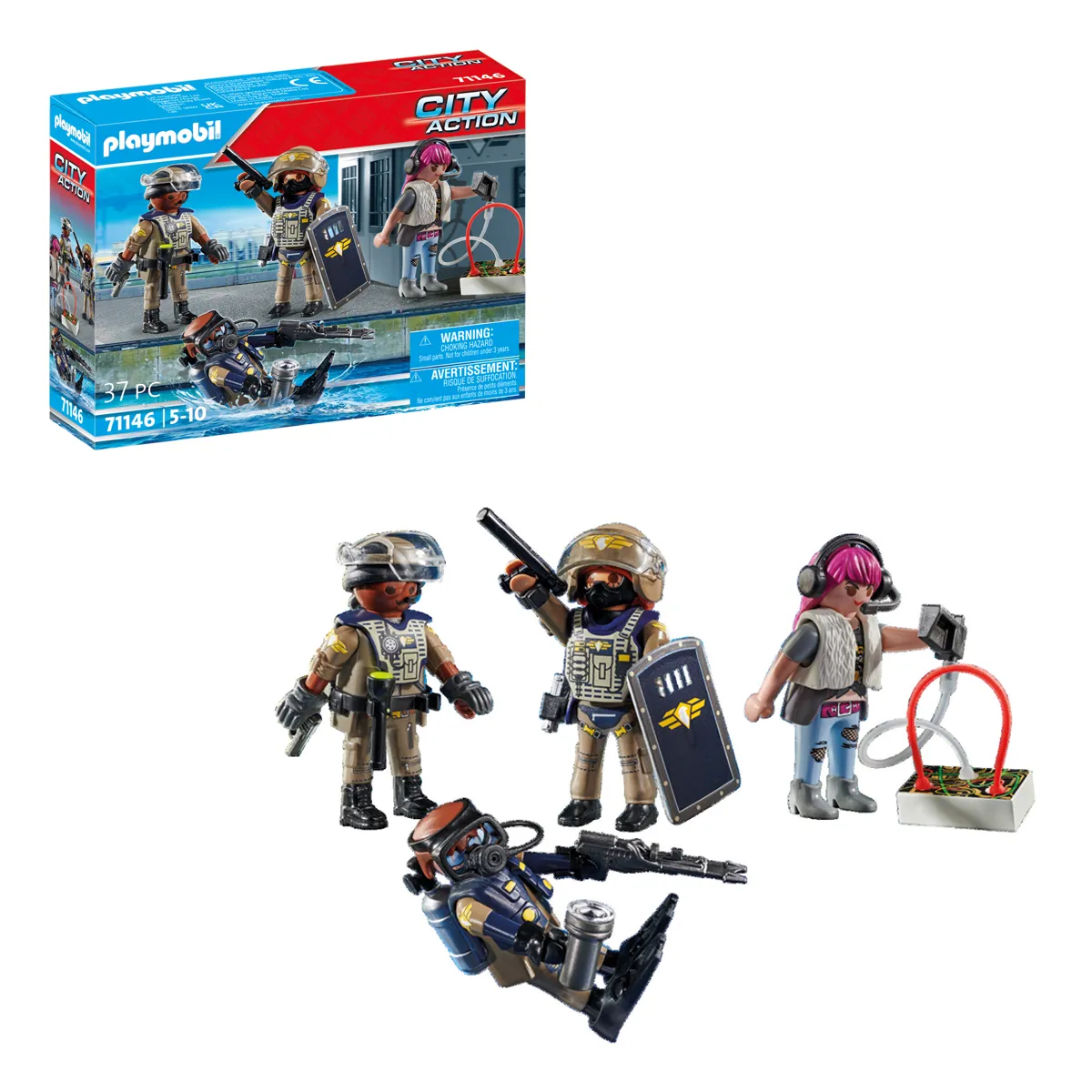 Playmobil 71146 Tactical Police Team