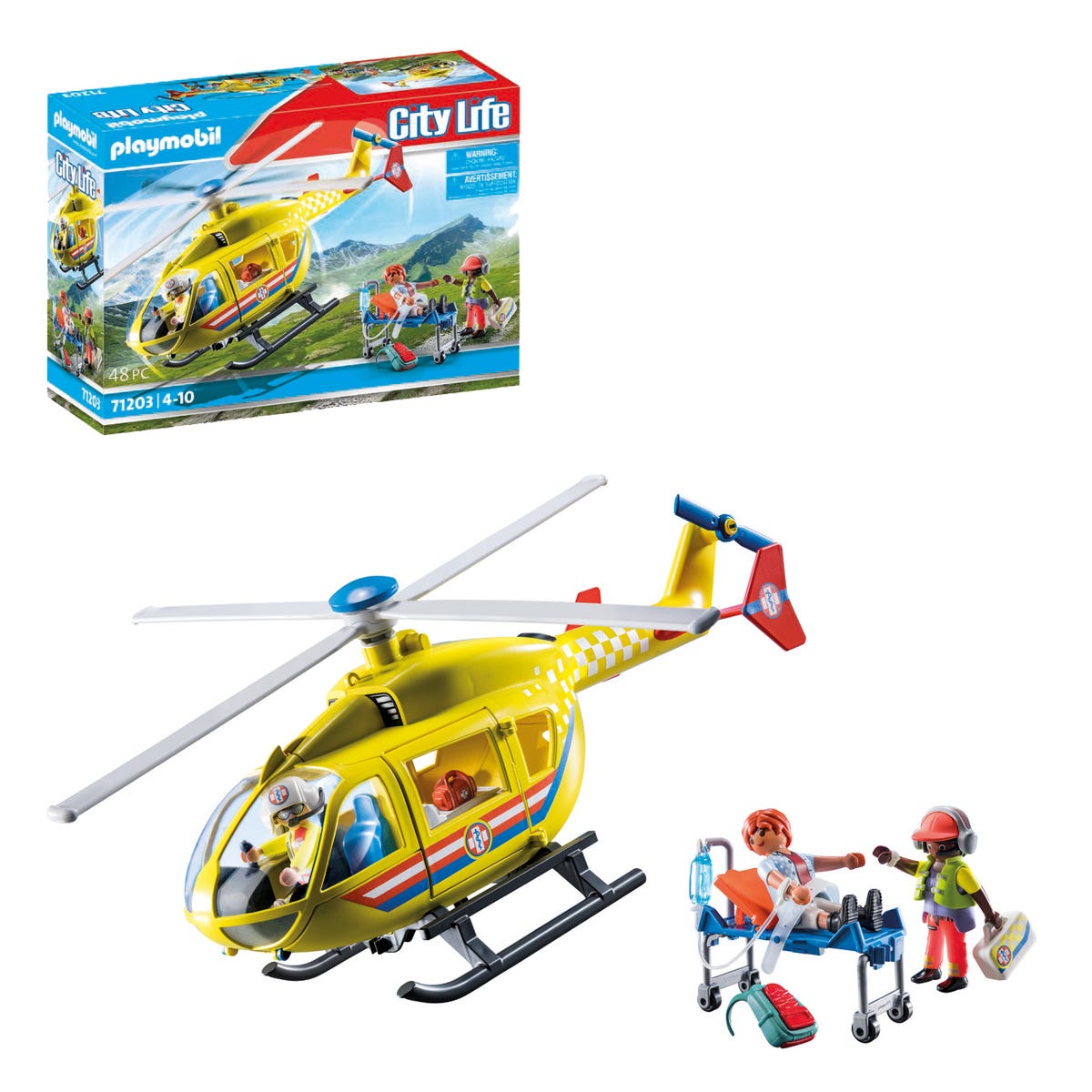 Playmobil 71203 City Life Medical Helicopter