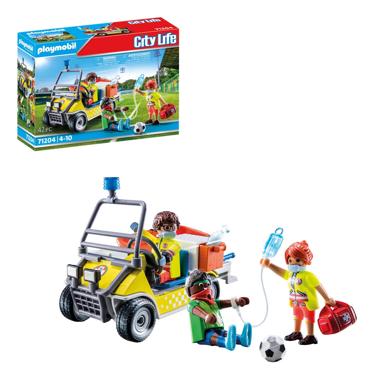 Playmobil 71204 City Life Medical Team Rescue Cart