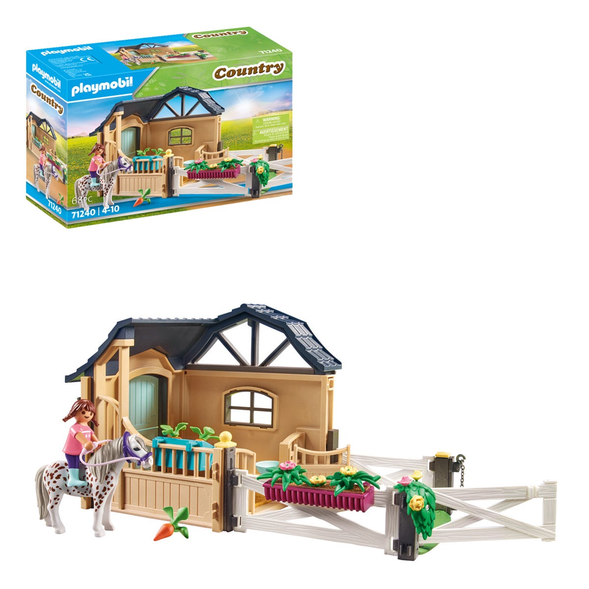 Playmobil stable sale
