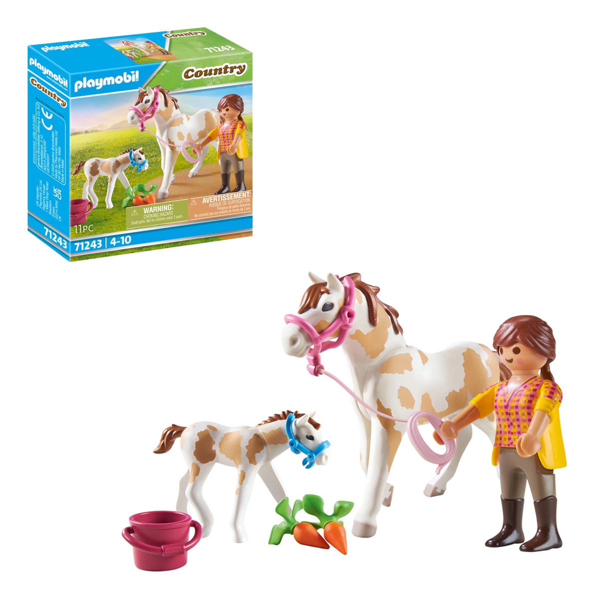 Playmobil 71243 Country Horse With Foal