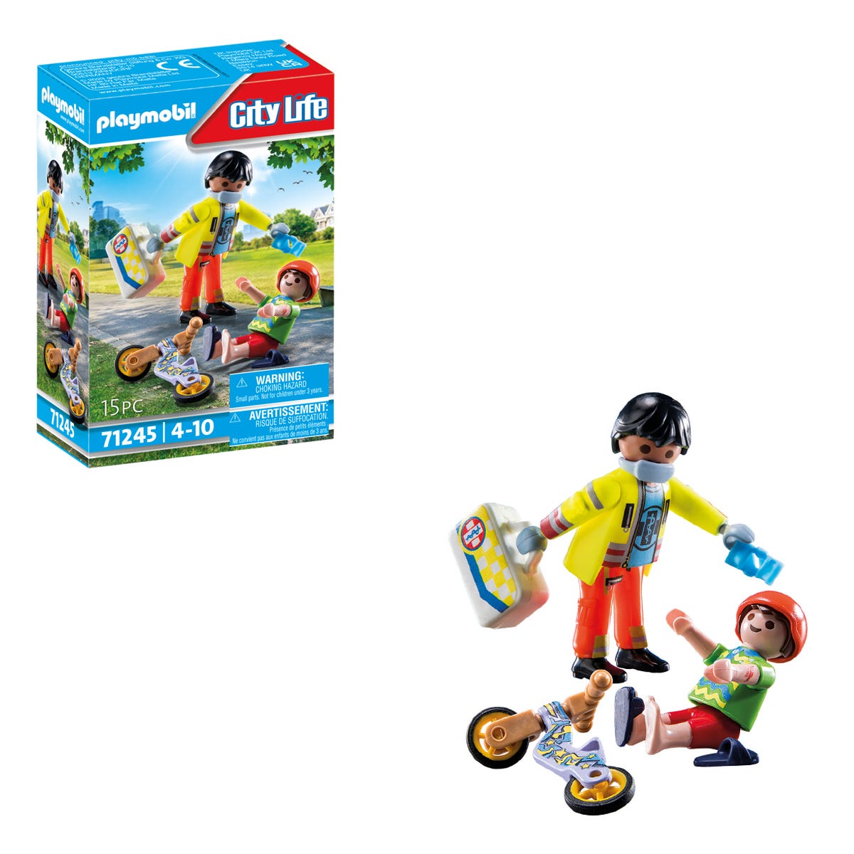 Playmobil 71245 City Life Paramedic With Patient