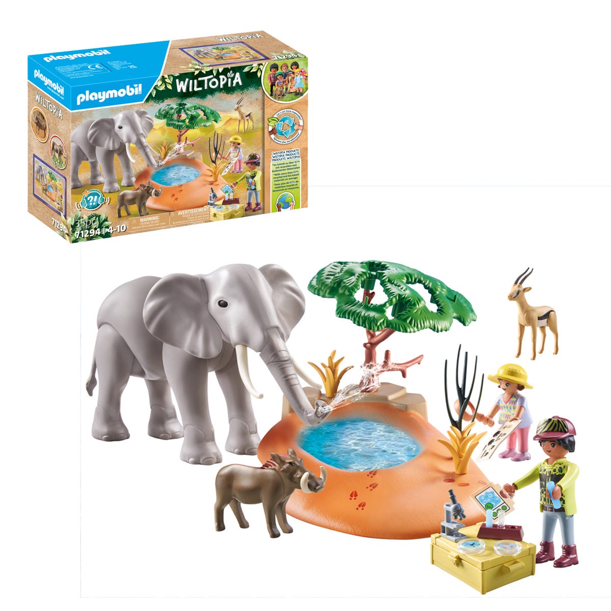 Playmobil 71294 Wiltopia Elephant At The Water Hole