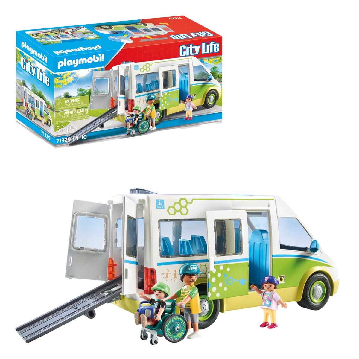 Playmobil school bus top