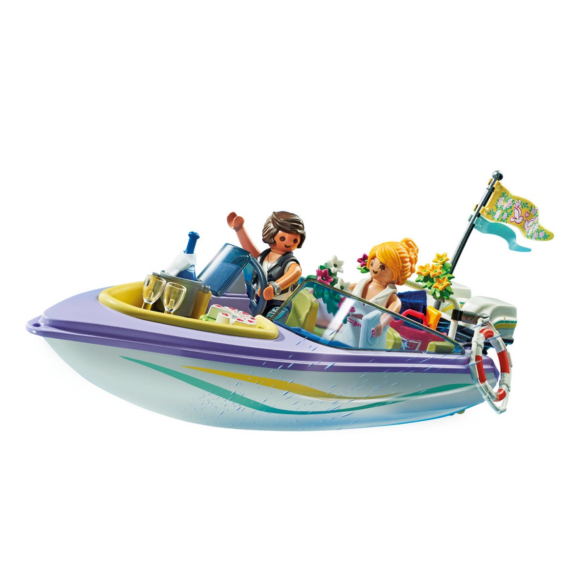 Playmobil 71366 Wedding Honeymoon Speedboat Trip Promo Packs
